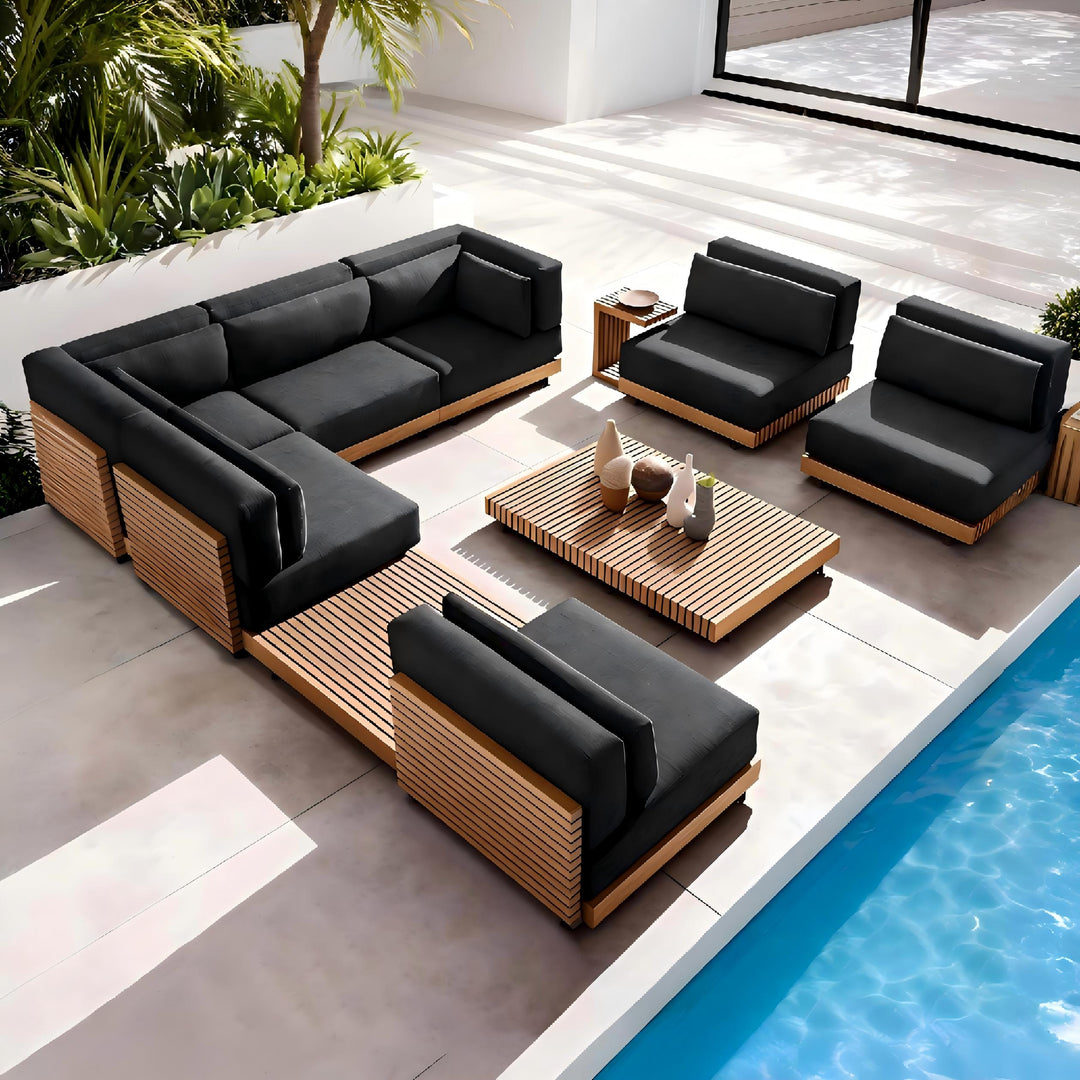 Strata Teak Outdoor Sofa Set