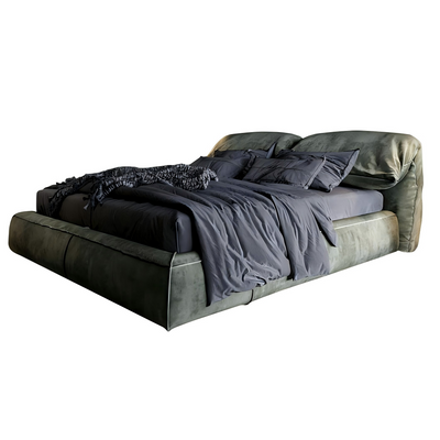 Pistachio Frosted Fabric Bed