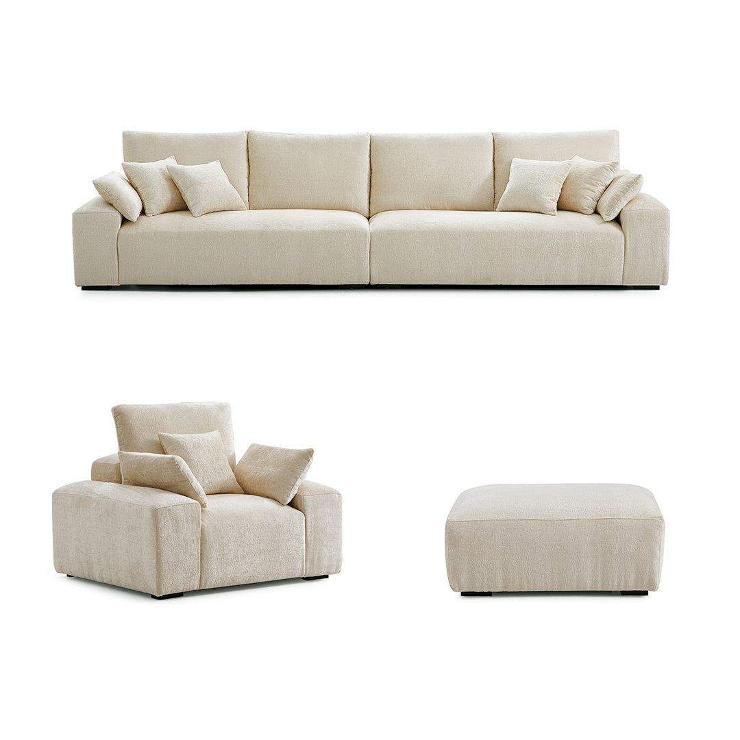 Beige Sofa Set for Living Room | SOKA HOME