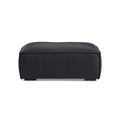 Luxury Minimalist Leather Ottoman