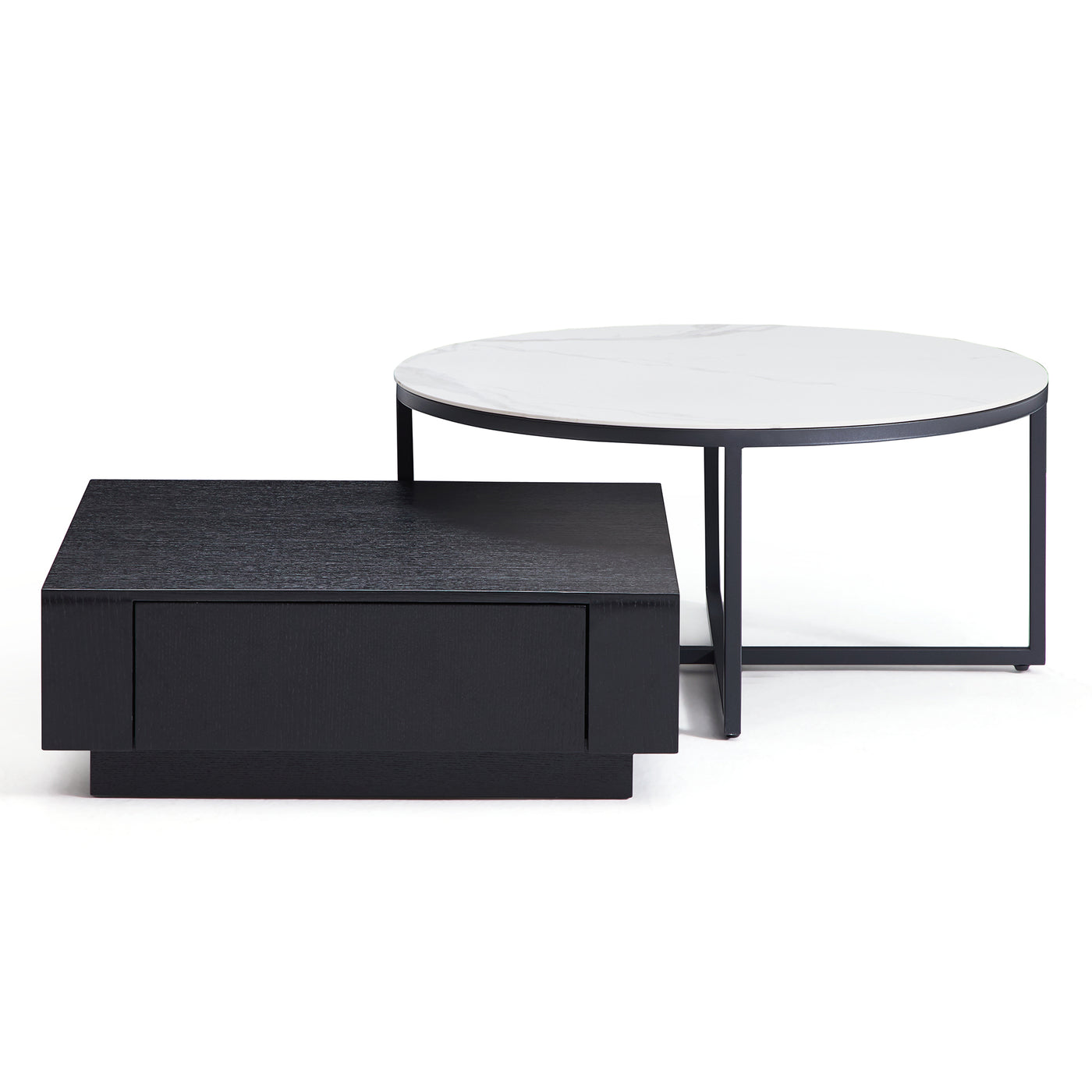 Clarence Round & Square Coffee Table Set-hidden