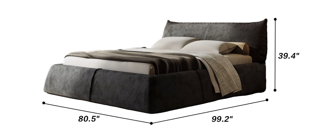 Paris Upholstered Platform Bed