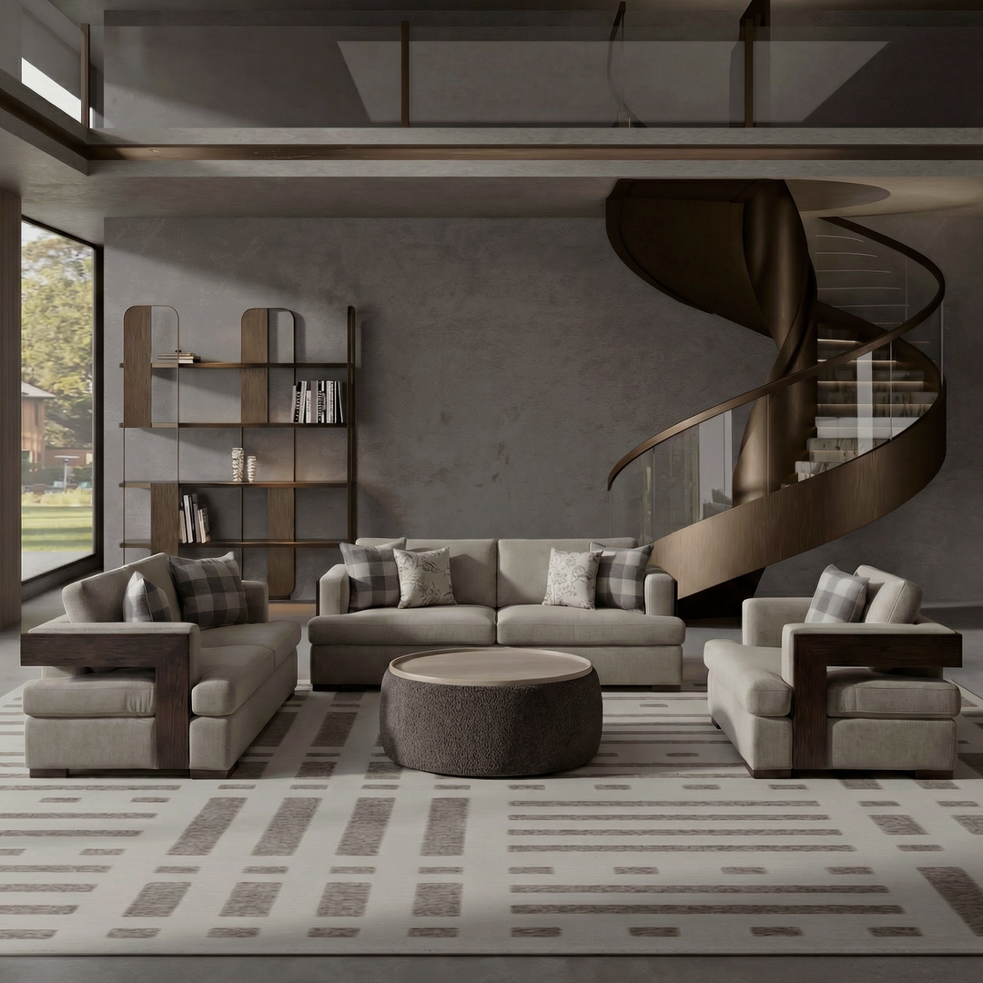 Hixon 3 - Piece Living Room Set