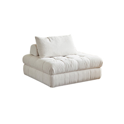 Block Modular White Sectional-White-1 Seater 43.3"