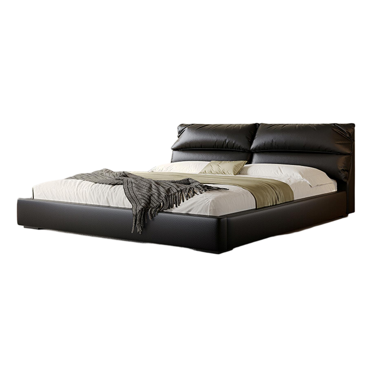 Elephant Ear Soft Leather Bed