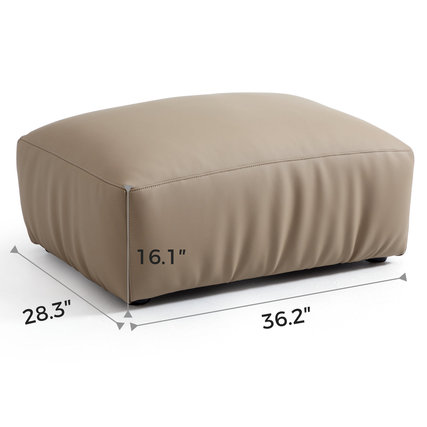 Chestnut Ottoman-Khaki