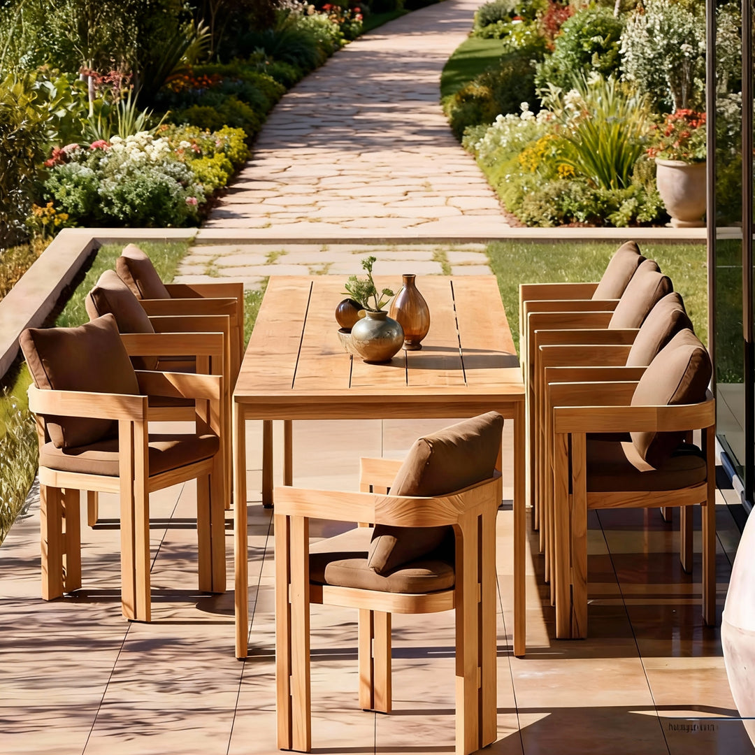Palm Haven Outdoor Dining Set