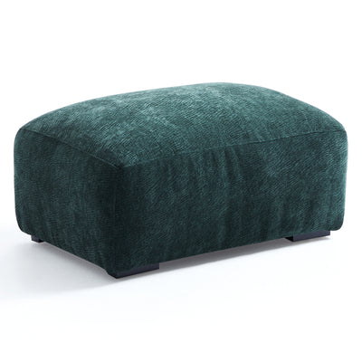 The Empress Green Sofa and Ottoman-Green