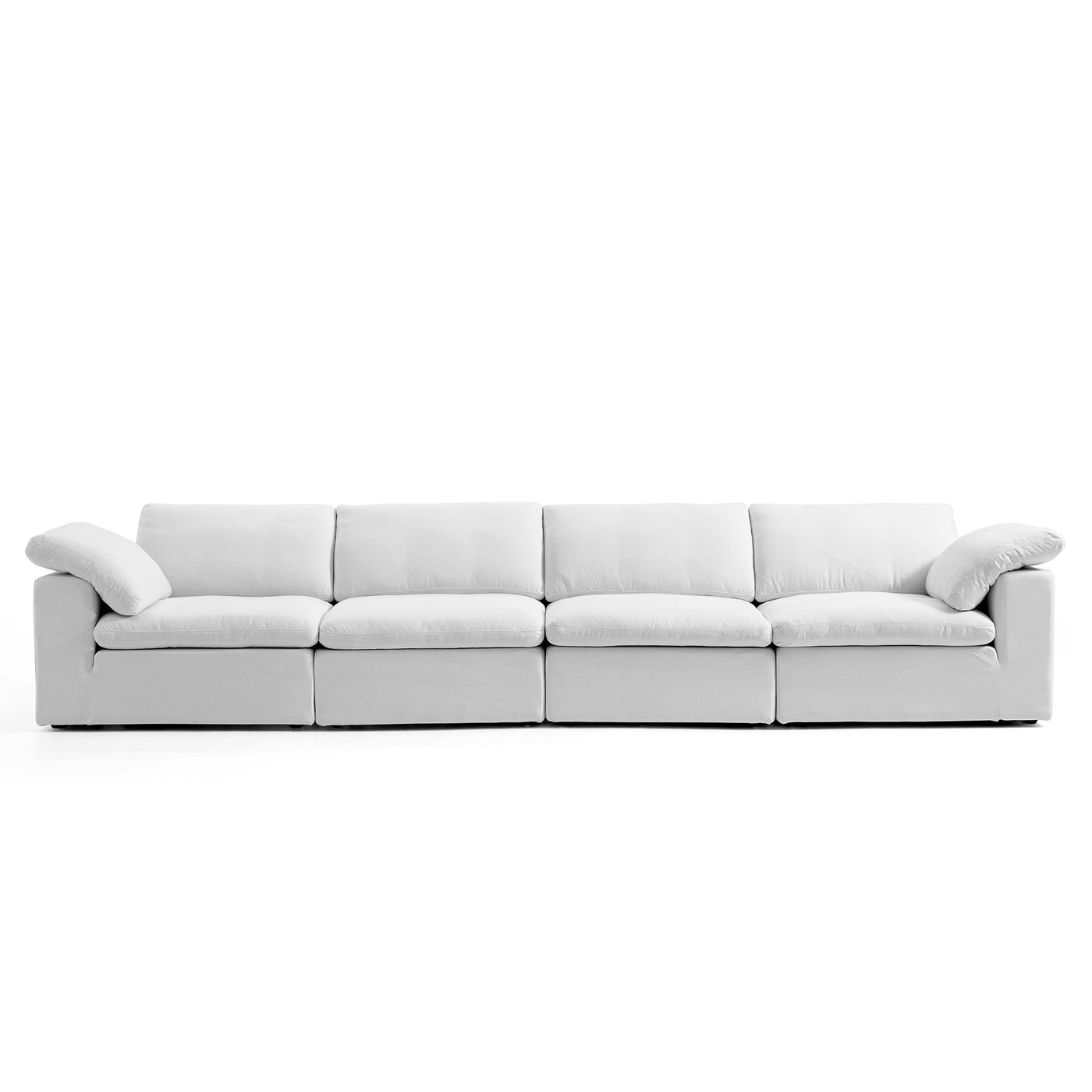 Tender Wabi Sabi Sofa-White-165.4"