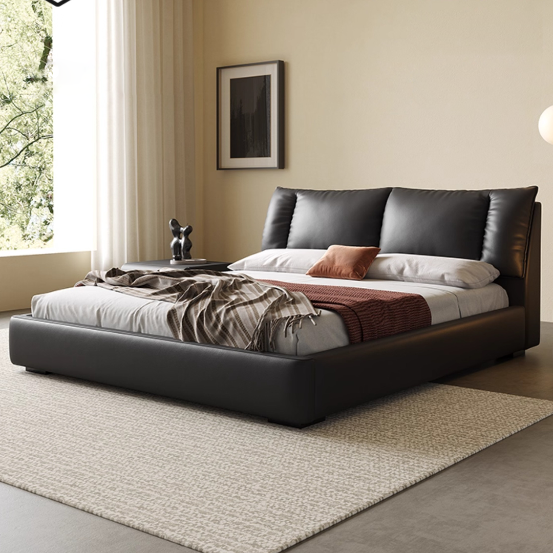 Sailboat Modern Leather Bed