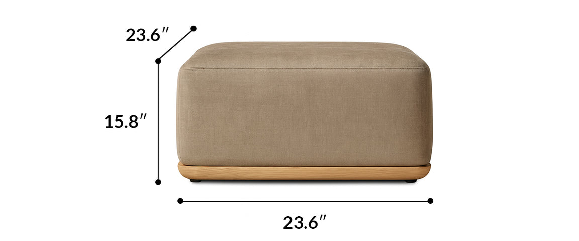 Solana Designer Teak Outdoor Sofa & Lounge Set