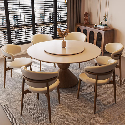 Solace Rotating Round Dining Table