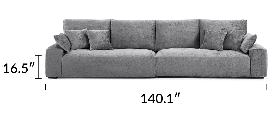 The Empress Beige Sofa Set