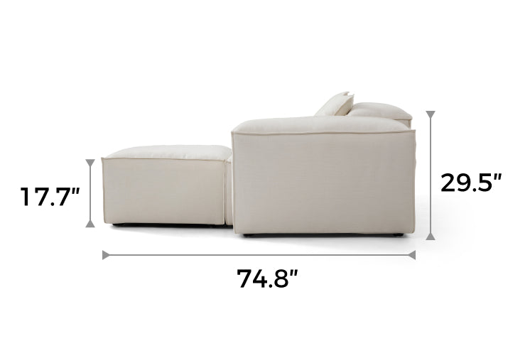 Freedom Modular Sofa with Ottoman