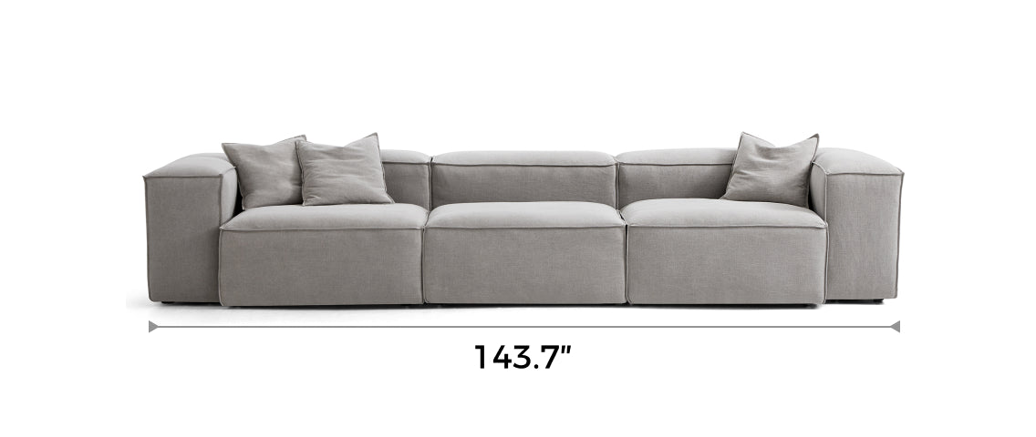 Freedom Modular New Gray Sofa