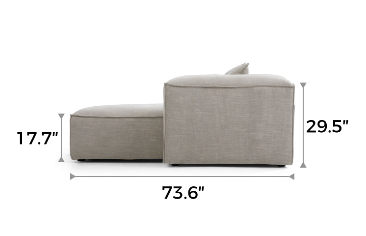 Freedom Modular New Gray Sectional Sofa