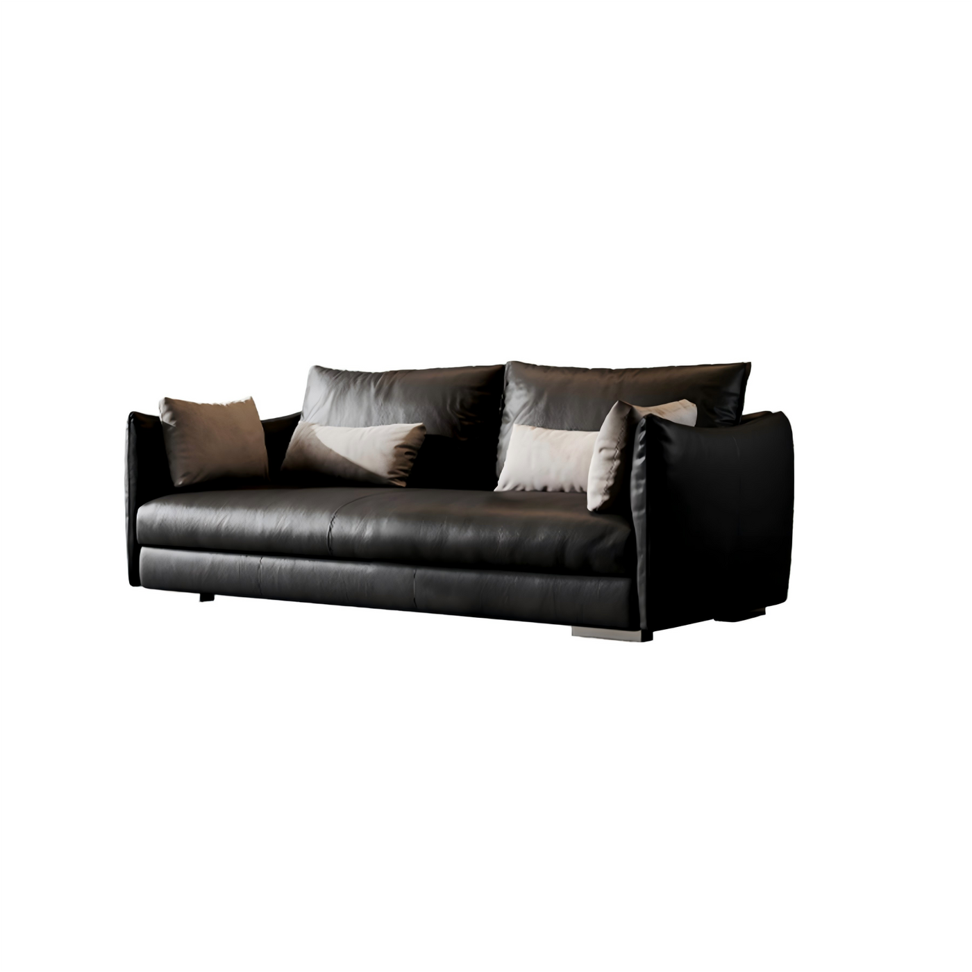 Lennox Plush Leather Sofa