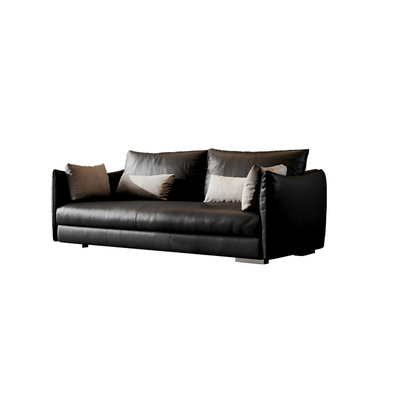 Lennox Plush Leather Sofa