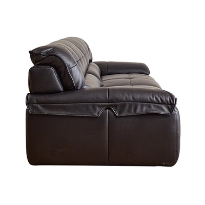 Ridhay Leather Sleeper Sofa
