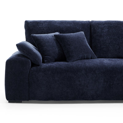 The Empress Navy Blue Sectional-Navy Blue