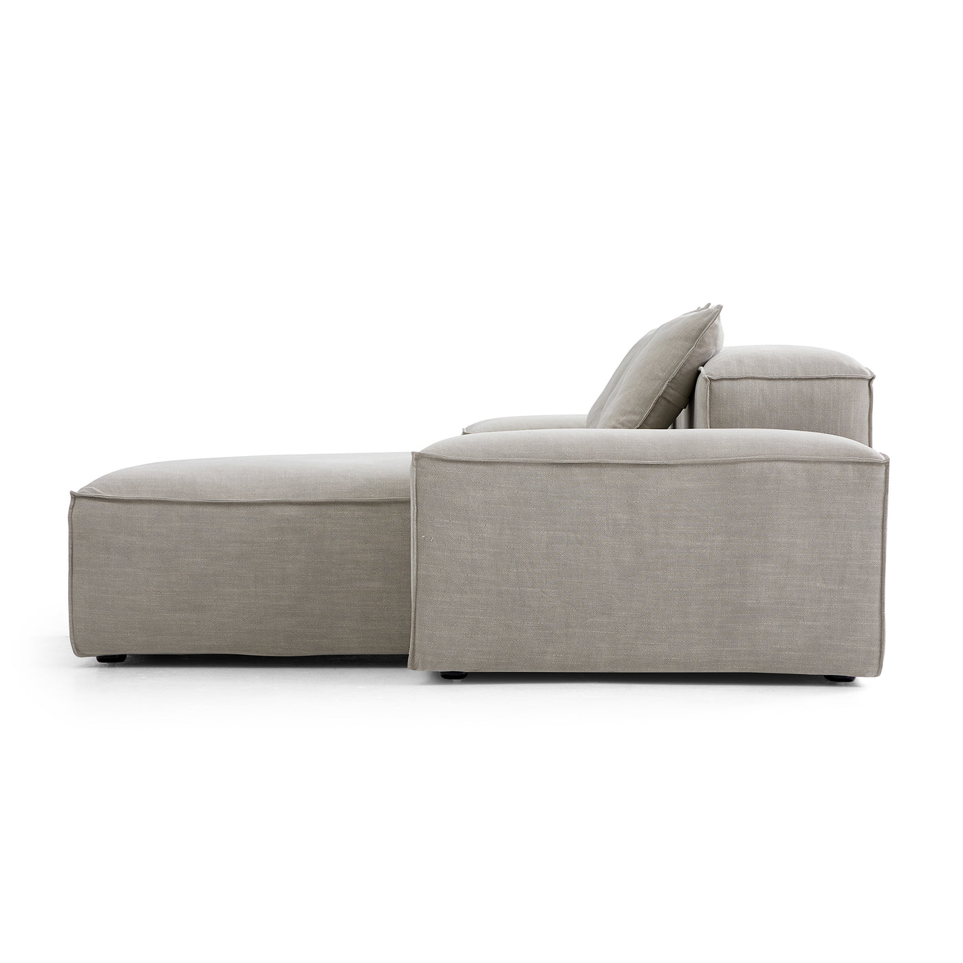 Freedom Modular New Gray Sectional Sofa-Sand