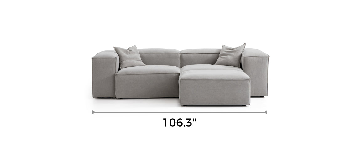 Freedom Modular Sofa with Ottoman