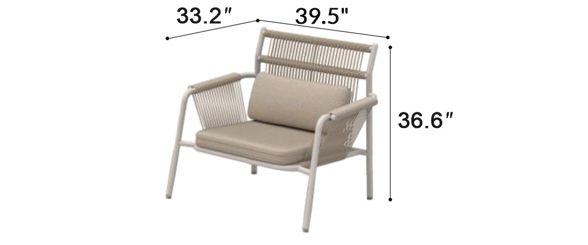 Verde & Azure Outdoor Lounge Set