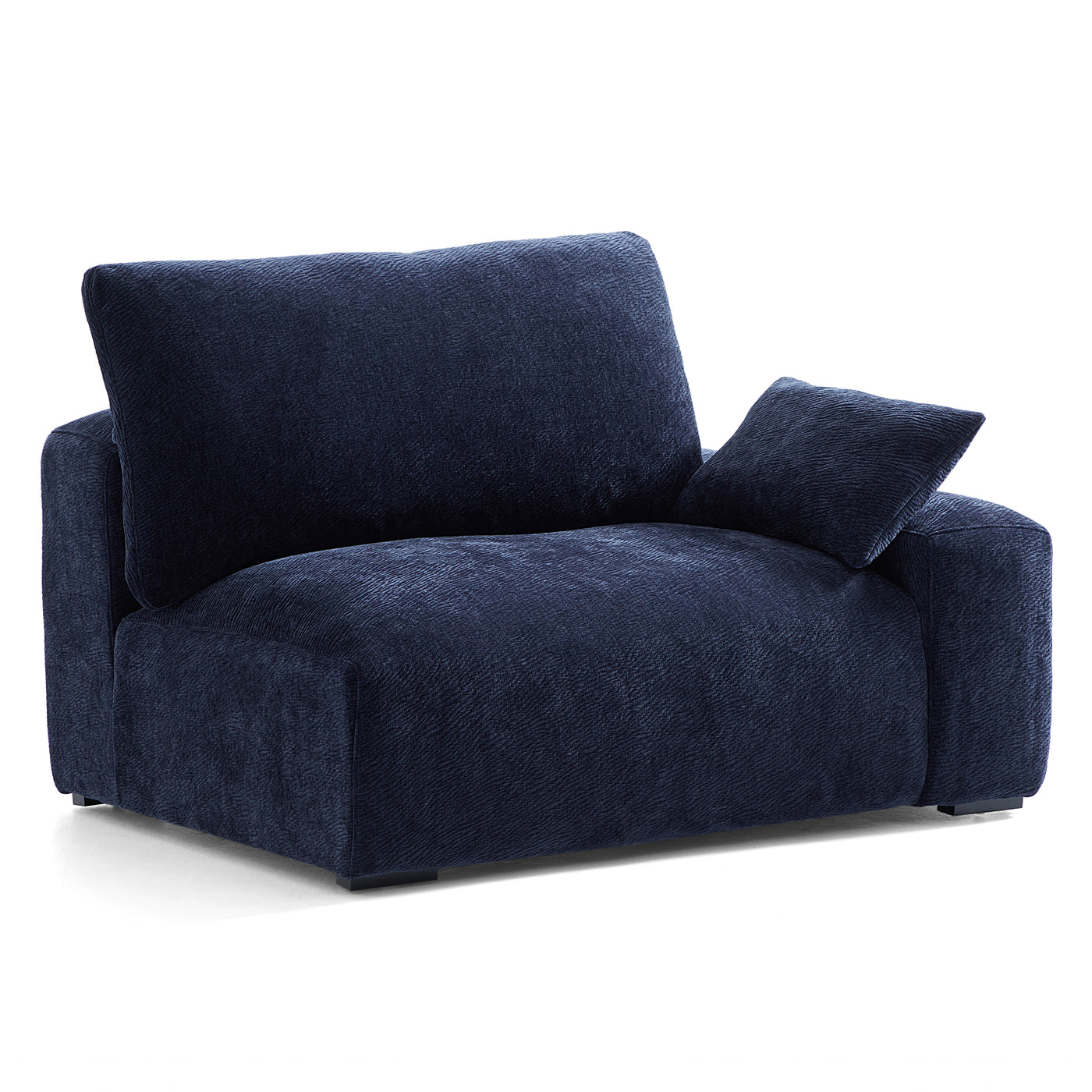 The Empress Navy Blue Sofa-Navy Blue