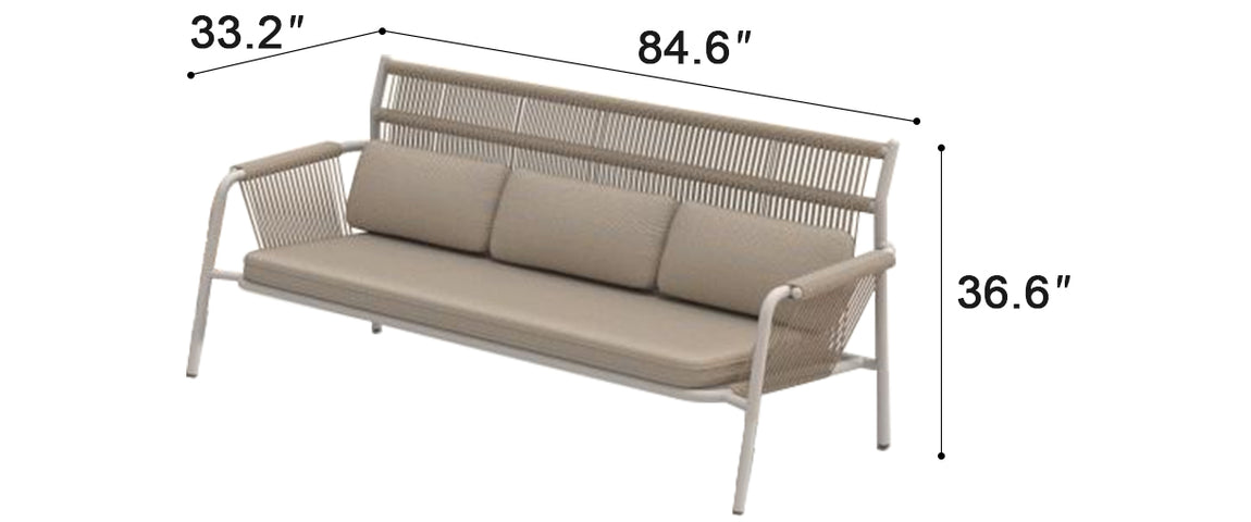 Verde & Azure Outdoor Lounge Set