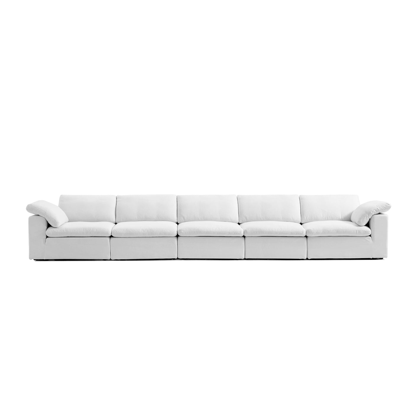 Tender Wabi Sabi Sofa-White-202.8"