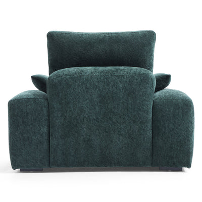 The Empress Green Armchair-Green