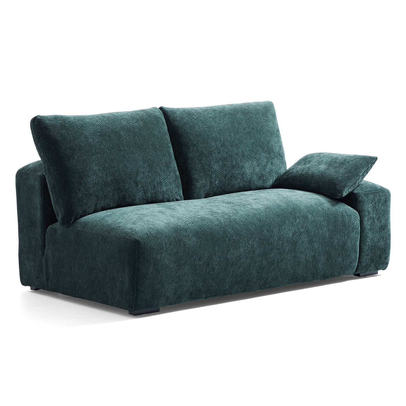 The Empress Green Sofa and Ottoman-Green