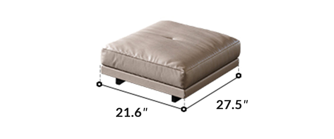 Connery Elevate Floating Leather Sofa