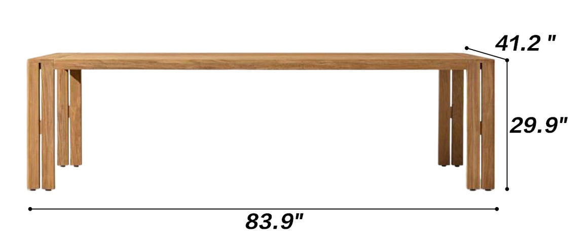 Palm Haven Outdoor Dining Set