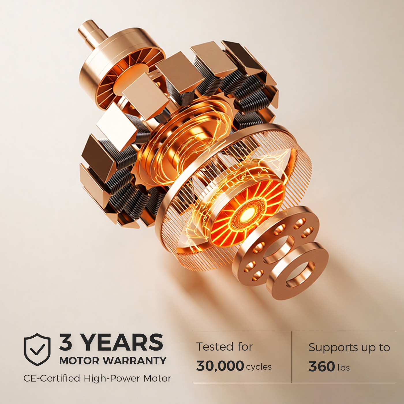 Domus Leather Power Sleeper Sofa