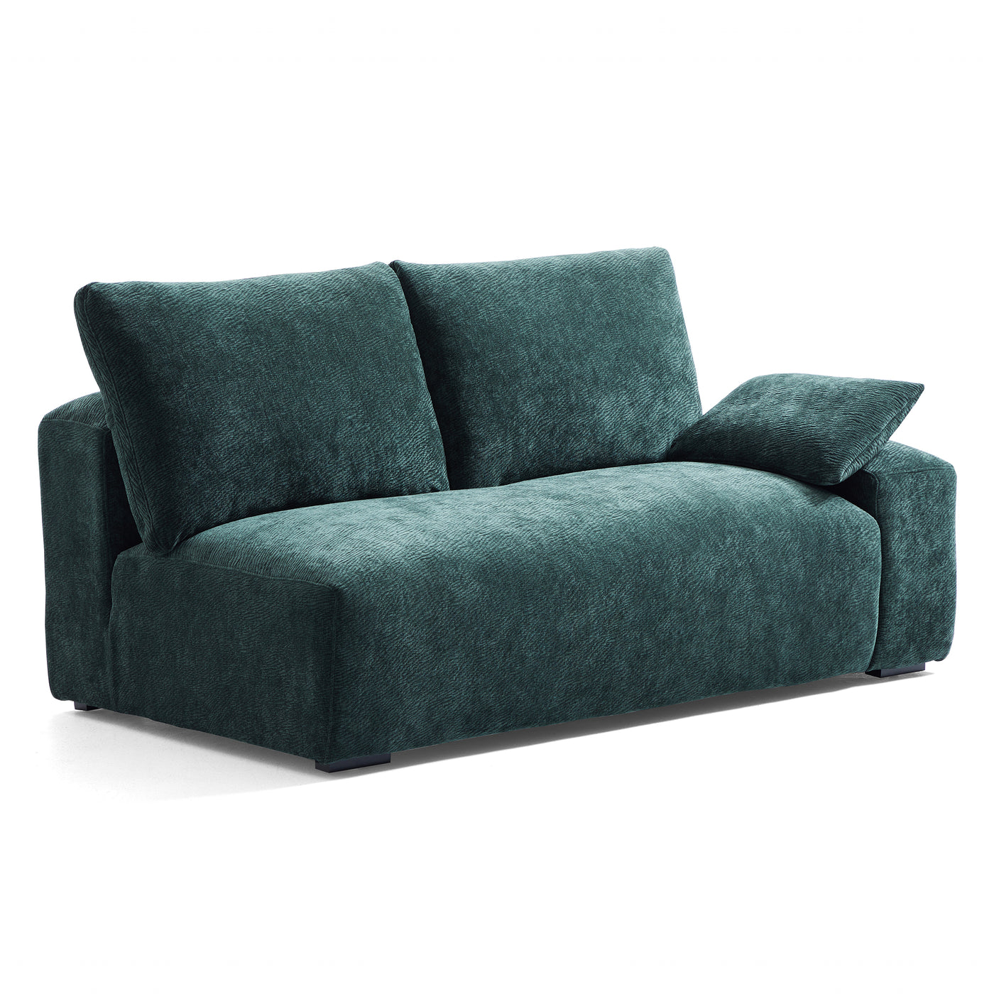 The Empress Green Sectional-Green