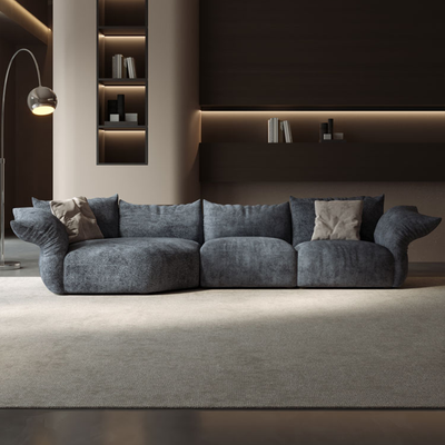 Bloom Curve Chenille Sectional