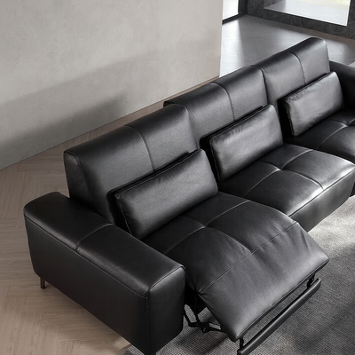 Alto Top Grain Leather Power Recliner Sofa