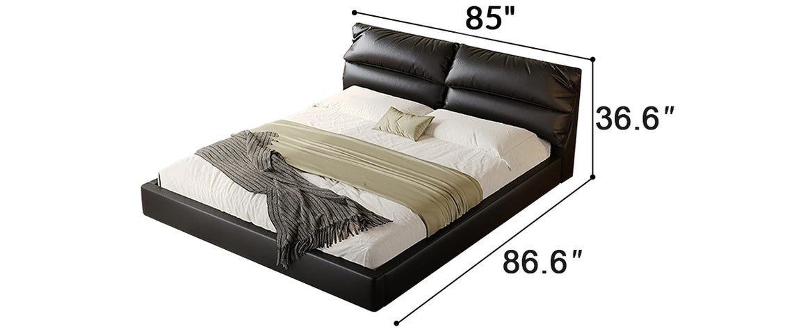 Elephant Ear Soft Leather Bed