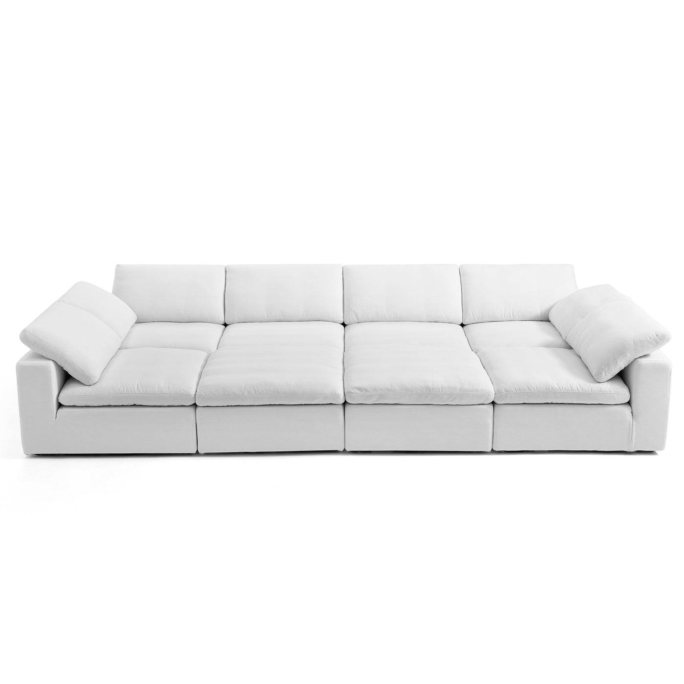 Tender Wabi Sabi Sofa Bed-White-165.4"