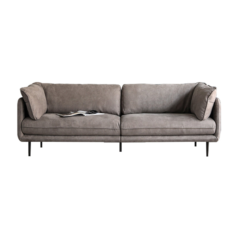 Vanilla Beige Fabric Sofa-Gray