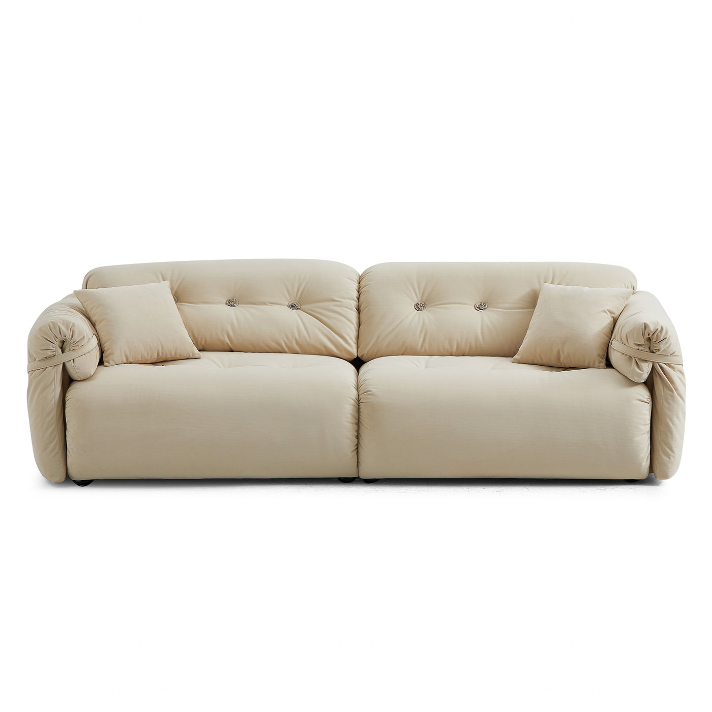 Butter Tufted Sofa-hidden