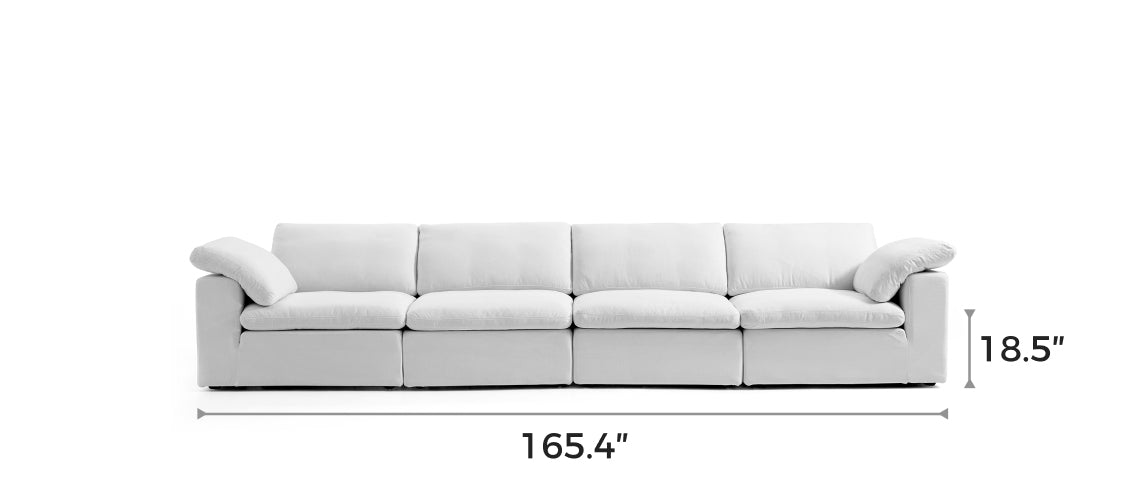 Tender Wabi-Sabi Beige Sofa