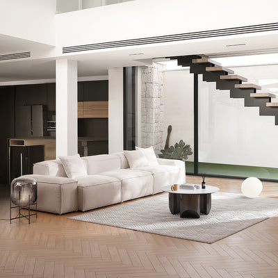 Freedom Modular Gray Sofa-Khaki