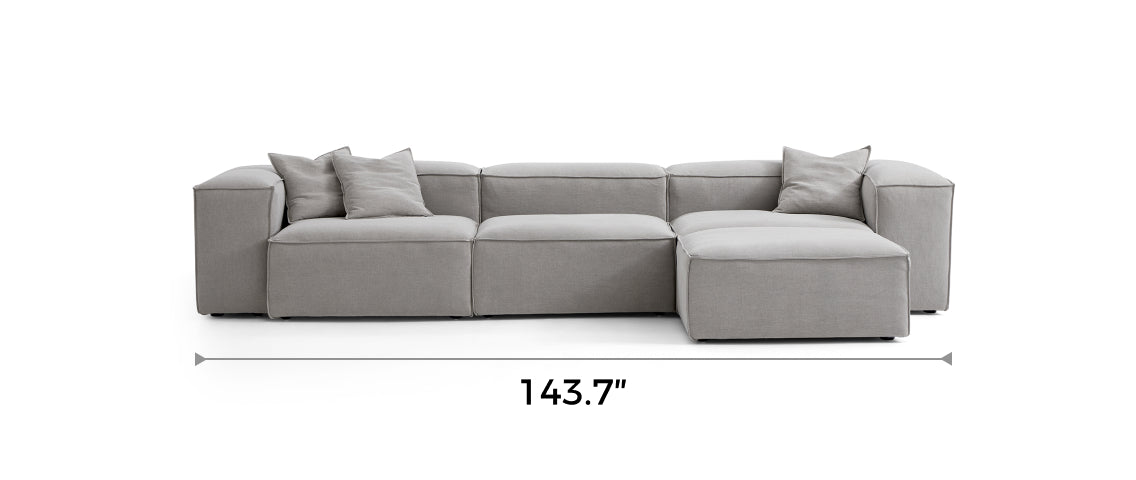 Freedom Modular Sofa with Ottoman