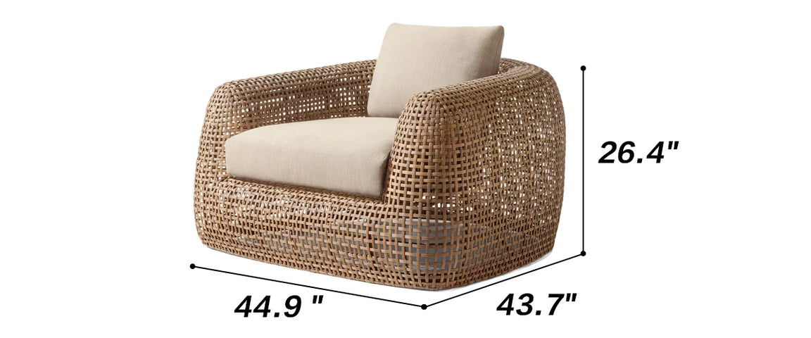 Nomad Weave Outdoor Lounge Sofa Set