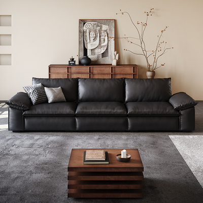 Brownie Modern Luxe Leather Sofa
