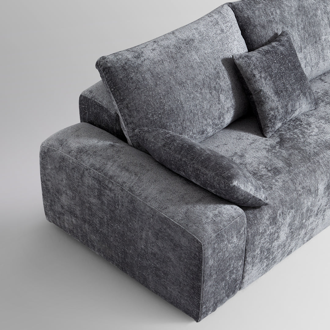 Empress Sofa | Modular Double Chaise Sofa with Expandable Seating