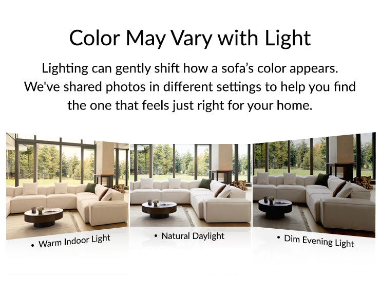 Domus Modular Black Leather Sofa