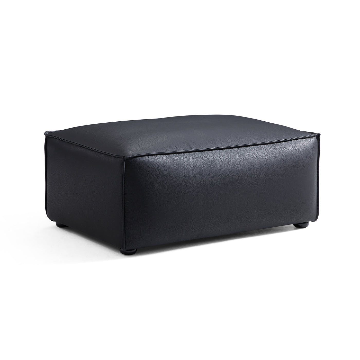 Cube Ottoman-Black